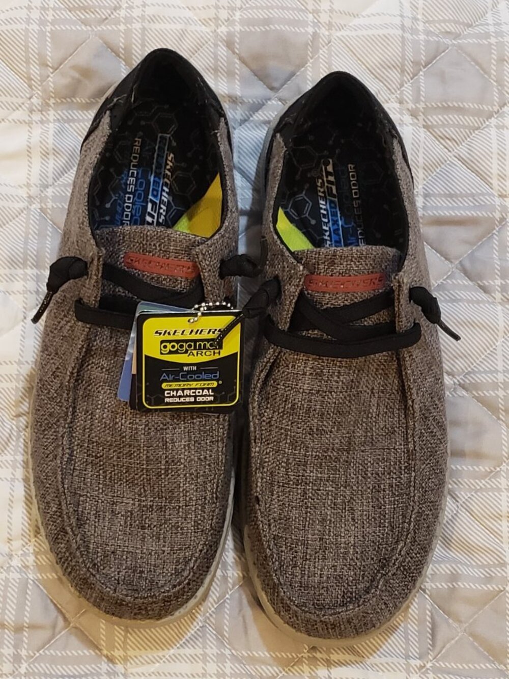 Skechers Men's Streetwear Melson -Nela slip ons size 8.5 NWT (No-Box)